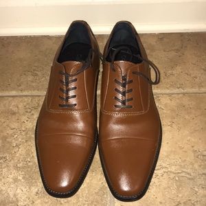 Calvin Klein men’s size 10 brown Radley Oxfords